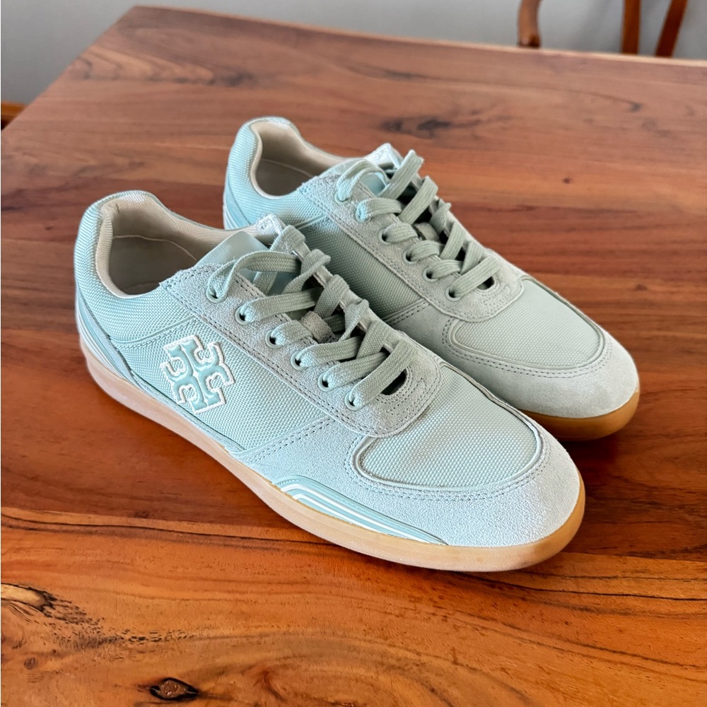Tory Burch Light Blue Women's Sneakers